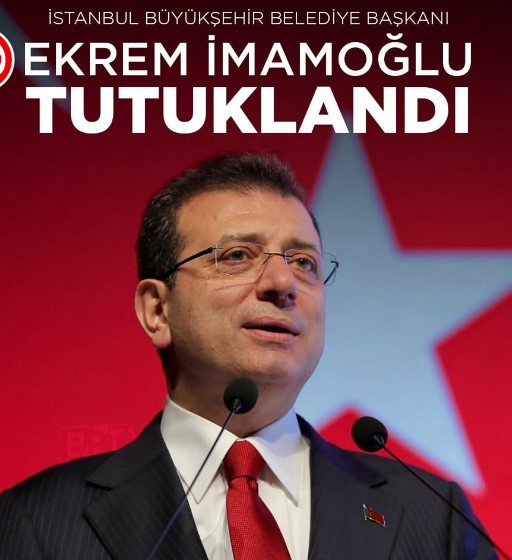 Ekrem İmamoğlu tutuklandı: Türkiye ihanete uyandı, meydanlarda sesinizi yükseltin